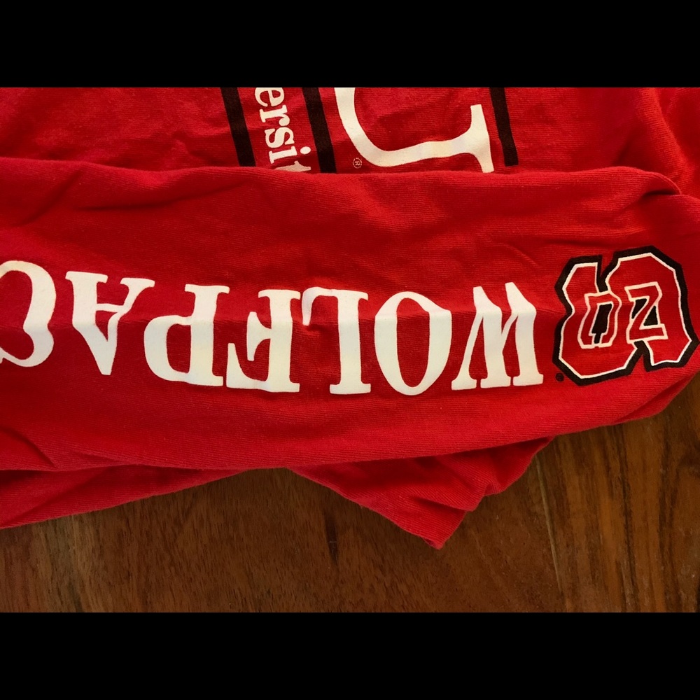 Men’s NC State University long sleeve shirt